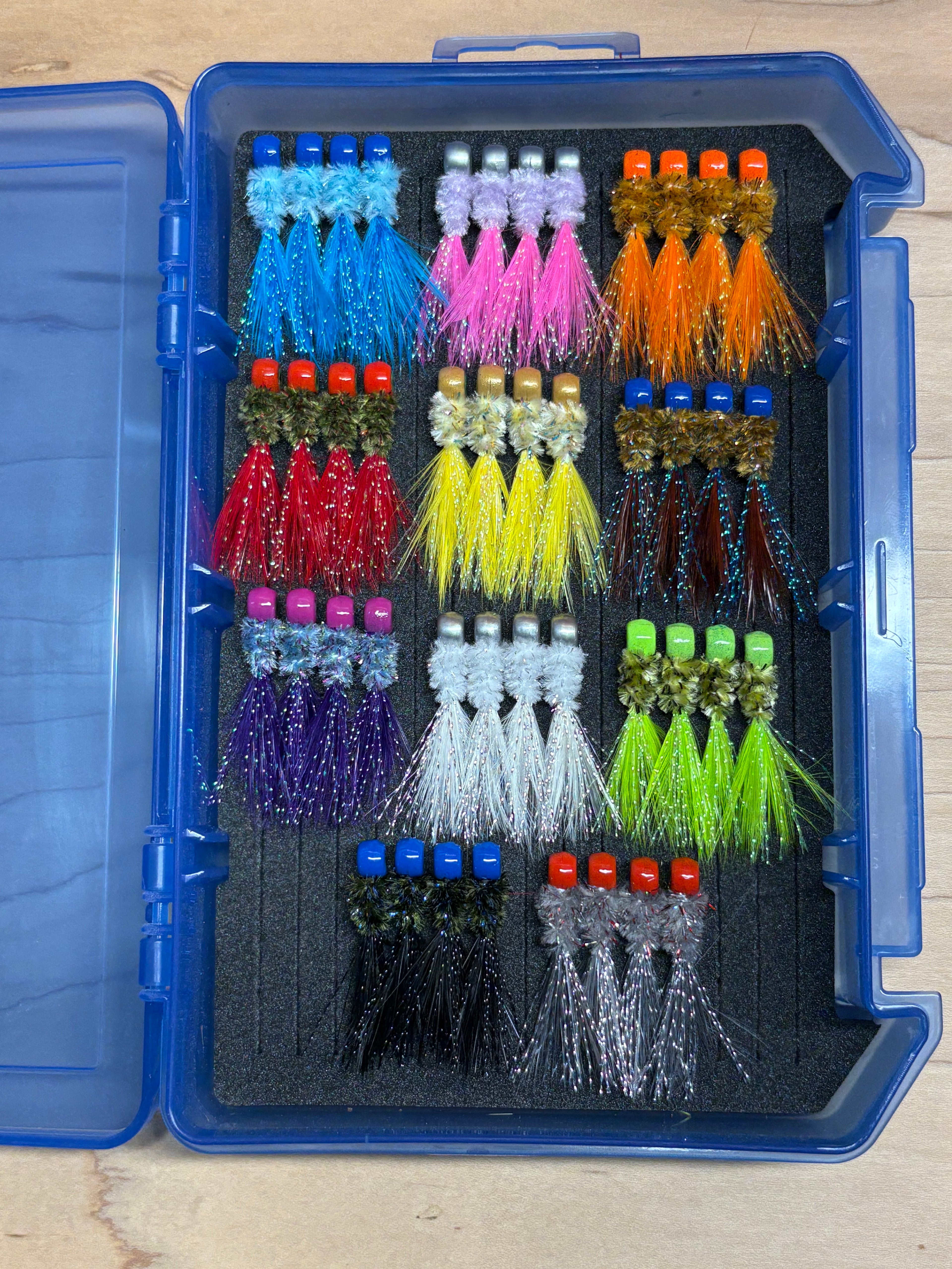 Box Of Crappie Jigs