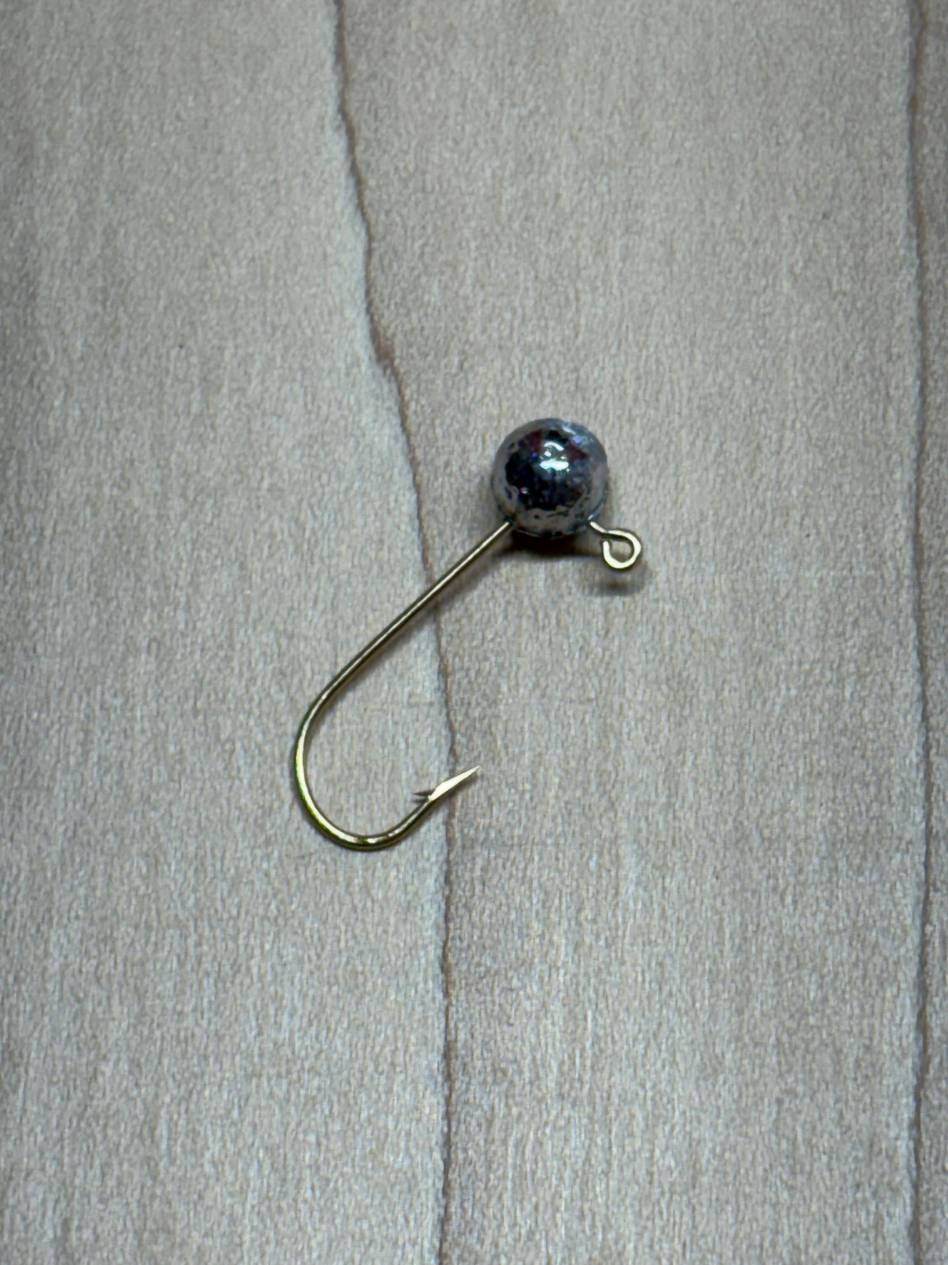Round Head J Gold Hook