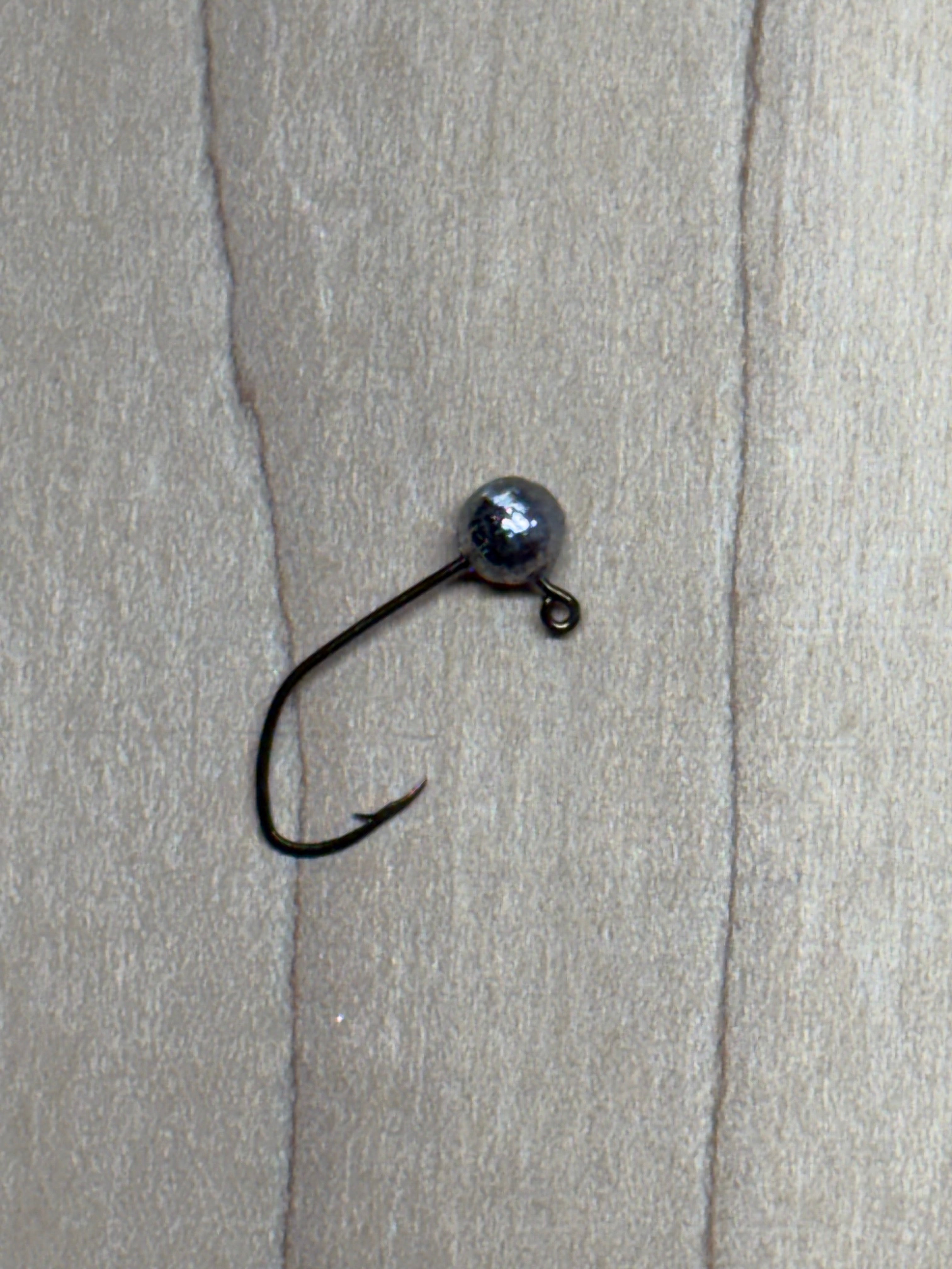Round Jig Head with Lil' Nasty Sickle Hook